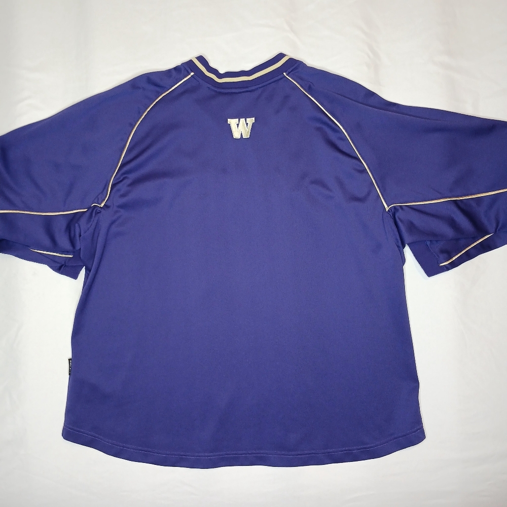 Vtg Made In USA Nike Team Center Swoosh U Of Washington Pullover Sweatshirt XXL - Picture 7 of 10